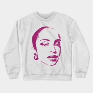 Sade - Retro 80s Style Fan Design Crewneck Sweatshirt